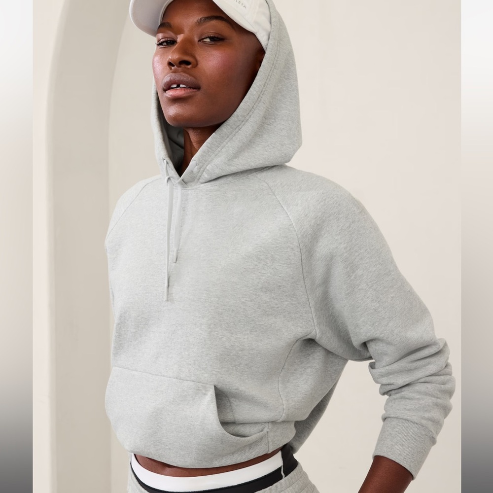 Athleta Easy Fleece Hoodie Sweatshirt | Size M